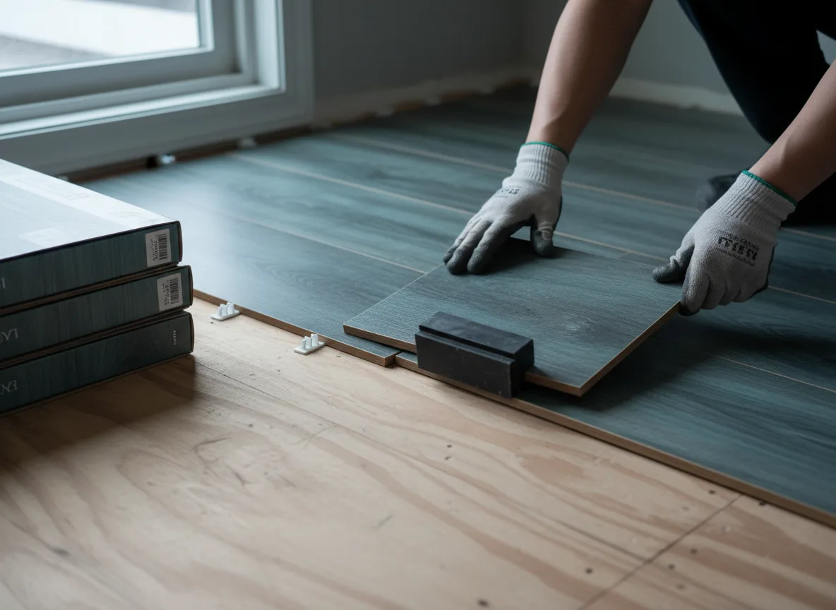 Luxury Vinyl Plank Installation company in Manilla, IA